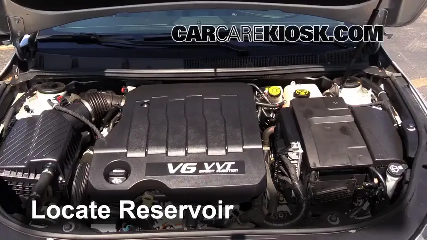 2013 Buick LaCrosse 3.6L V6 FlexFuel Windshield Washer Fluid Add Fluid